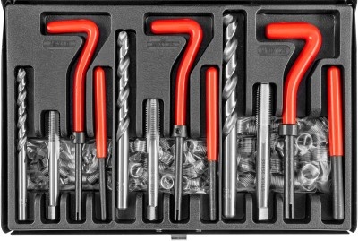 TRIS88 Набор для восстановления резьбы M6-M10, 88 предметов Thorvik TRIS88 TRIS88 Набор для восстановления резьбы M6-M10, 88 предметов Thorvik TRIS88