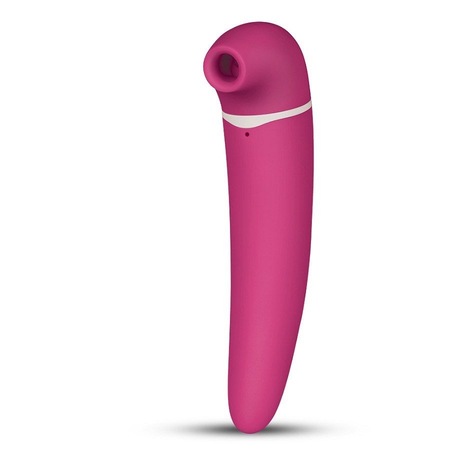 Вакуумный стимулятор клитора с вибрацией Toyz4Partner розовый - фото