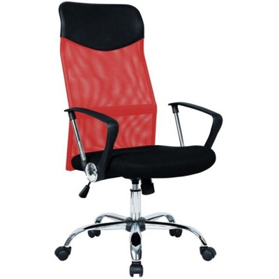 Кресло офисное Mio Tesoro Монте AF-C9767 (черный/красный) - фото