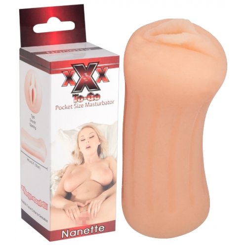 Мастурбатор вагина XXX Pocket Size Masturbator Nanette - фото