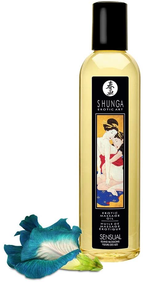 Массажное масло Shunga Island Blossom 250 мл - фото