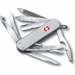 Нож перочинный Victorinox MiniChamp 0.6381.26 58мм алюминиевая рукоять серебристый - фото