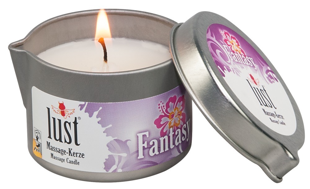 Массажная свеча Massage Candle Erotica с экзотическим ароматом 50 мл - фото