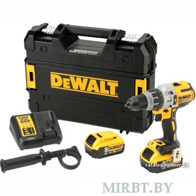 Дрель-шуруповерт DeWalt DCD996P2 (с 2-мя АКБ 5 Ah)