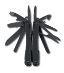Мультитул Victorinox SwissTool Spirit XBS, 105 мм, 25 функций, черный, нейлоновый чехол - фото