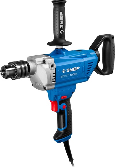 Дрель-миксер ЗУБР Профессионал 1200 Вт 160 Нм ЗДМ-1200 РММ2