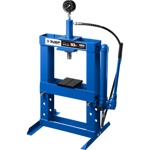 Гидравлический пресс ЗУБР Профессионал ПГН-10 10 т с гидронасосом и манометром - фото