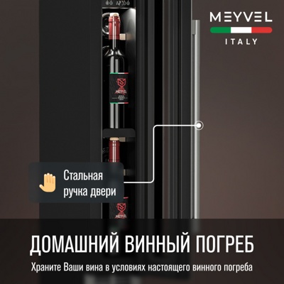 Винный шкаф MEYVEL MV9-KST1