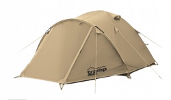 Палатка Tramp Lite Camp 2 песочная - фото