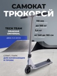 Самокат трюковой Tech Team Drakkar Universal, grey-white - фото