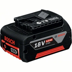 Батарея аккумуляторная Bosch GBA M-C Professional 18В 5Ач Li-Ion (1600A002U5) - фото