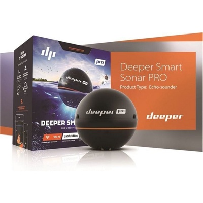 Эхолот Deeper PRO + EB, FLDP-14 (WI FI + GPS) Эхолот Deeper-Smart fishfinder EU