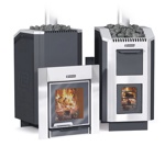 Печь банная Ермак 30 ЛЮКС Inox Нерж - фото