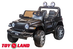 Детский автомобиль Toyland Jeep Rubicon DK-JWR555 Черный - фото