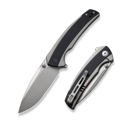 Складной нож CIVIVI Teraxe сталь Nitro-V, рукоять G10 серо-черная