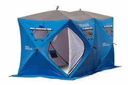 Зимняя палатка куб Higashi Double Comfort Pro DC трехслойная - фото