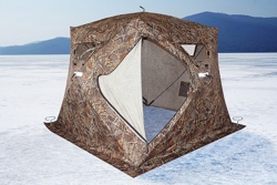 Зимняя палатка куб Higashi Camo Pyramid - фото