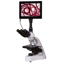 Микроскоп цифровой Levenhuk MED D10T LCD, тринокулярный - фото