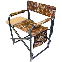 Кресло Camping World General для охотников и рыбаков (с откидным столиком и боковыми карманами, мягк - фото