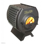 Отопительная печь со стеклом BULYK 200 с экранами Березка - фото