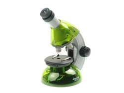 Микроскоп оптический Микромед Атом 40x-640x / 27385 (лайм) - фото