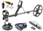 Металлоискатель Nokta Legend WHP PRO Package с пинпоинтером Nokta AccuPoint (беспроводные наушники, катушки LG30 (12x9?), LG15 (6?) и батарейный бокс) - фото