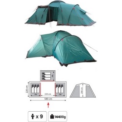 Палатка Tramp Brest 9 - фото