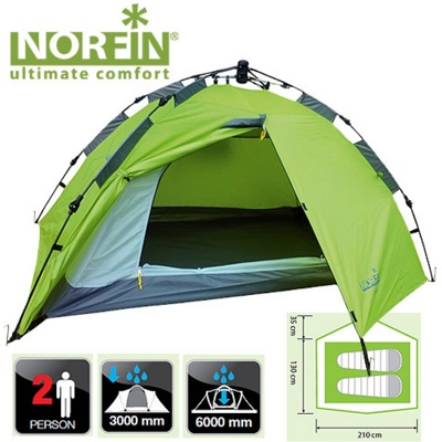 Палатка Norfin Zope 2 NF-10401 - фото
