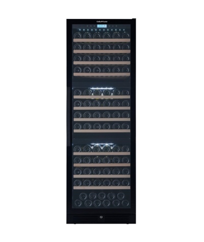 Винный шкаф CellarPrivate трёхзонный на 143 бутылки черный CP154-3TB Винный шкаф CellarPrivate трёхзонный на 143 бутылки черный CP154-3TB