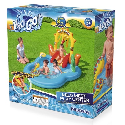 Водный игровой центр Bestway Wild West 53118 (264x188x140) Водный игровой центр Bestway Wild West 53118 (264x188x140)