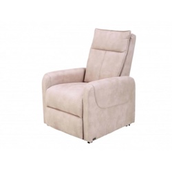 Массажное кресло-реклайнер EGO Lift Chair 4004 Бежевое - фото