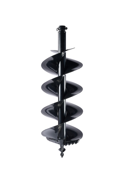 Шнек для мерзлого, твердого и каменистого грунта, двухзаходный BURAN HARDDRILL 250х800 (800мм)