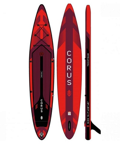 Сапборд Tech Team Corus Red/Красный 383x76x15 см Сапборд Tech Team Corus Red/Красный 383x76x15 см