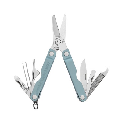 Мультитул LEATHERMAN Micra Arctic 10 инстр., 4,1/6,5 см, без чехла Мультитул LEATHERMAN Micra Arctic 10 инстр., 4,1/6,5 см, без чехла
