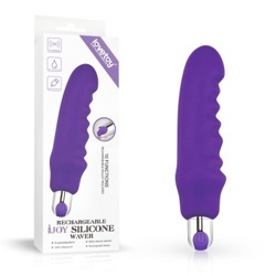 Волнистый вибратор Lovetoy Rechargeable IJoy Silicone Waver - фото