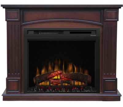 Каминокомплект Smolcom BOSTON MB/JUP/SYM26/D28 XHD28L-INT Махагон коричневый антик
