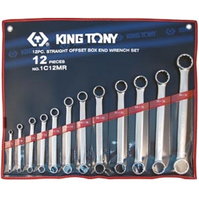 KING TONY Набор накидных ключей, 6-32 мм 12 предметов KING TONY 1C12MR