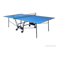 Теннисный стол GSI Sport Compact Light Gk-4 (синий) - фото