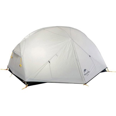 Палатка Naturehike Mongar NH17T007-M 20D двухместная сверхлегкая, серая Палатка Naturehike Mongar NH17T007-M 20D двухместная сверхлегкая, серая