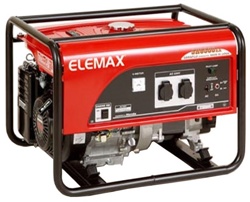 Бензиновые электрогенераторы ELEMAX SH6500EX-RS (Серия SH), Япония, двигатель Honda - фото