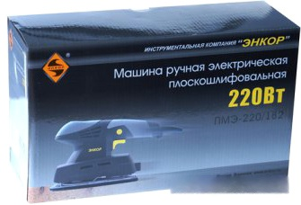 Виброшлифмашина Энкор ПМЭ-220/182