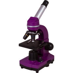 Микроскоп Bresser Junior Biolux SEL 40–1600x, фиолетовый - фото