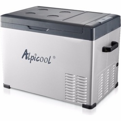 Компрессорный автохолодильник ALPICOOL C40 (40 л.) 12-24-220В черный - фото