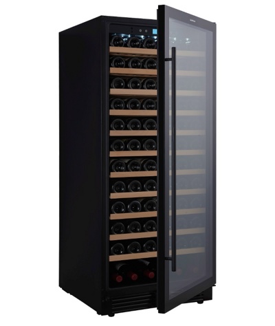 Винный шкаф CellarPrivate однокамерный на 127 бутылок черный CP127-1TB Винный шкаф CellarPrivate однокамерный на 127 бутылок черный CP127-1TB