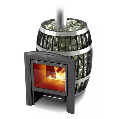 Печь банная САЯНЫ Carbon ВИТРА ТМФ