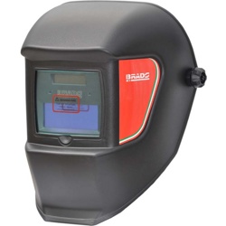 Сварочная маска BRADO 300A с самозатемн. фильтром (без коробки) (1/1/1/2; 90х35мм; DIN 3/11) - фото