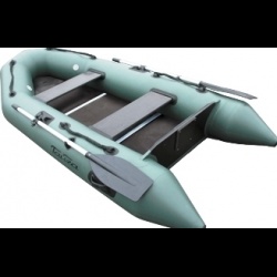 Надувная лодка Leader Boats Тайга-320 Киль / 0051814 (зеленый)