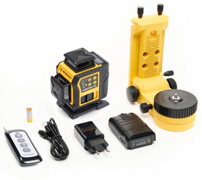 Профессиональный лазерный уровень INSTRUMAX LINEPRO 4D Professional SET IM0176