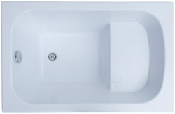 Ванна акриловая Aquanet Seed 110x70 (с сиденьем) - фото