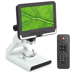 Микроскоп цифровой Levenhuk Rainbow DM700 LCD - фото